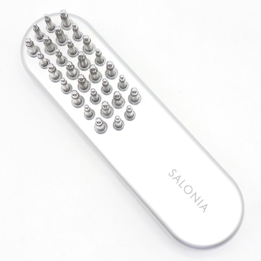 ボーナスストア+5％【美品】SALONIA SAL22206SL EMS 充電式ハリ美容ブラシ 美顔器 サロニア 本体 |  | 01