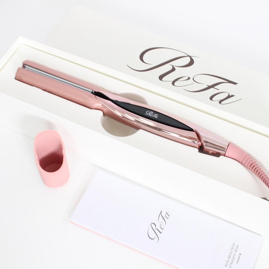 ボーナスストアPlus【美品】MTG ReFa BEAUTECH STRAIGHT IRON RE-BM-05A ピンク リファビューテック ストレートアイロン ビューティック 本体 | 