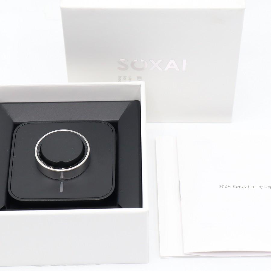 ボーナスストア+5％【美品】SOXAI RING 2 シルバー 22号 SOXAIRING2SL22 スマートリング ソクサイリング 本体 | 