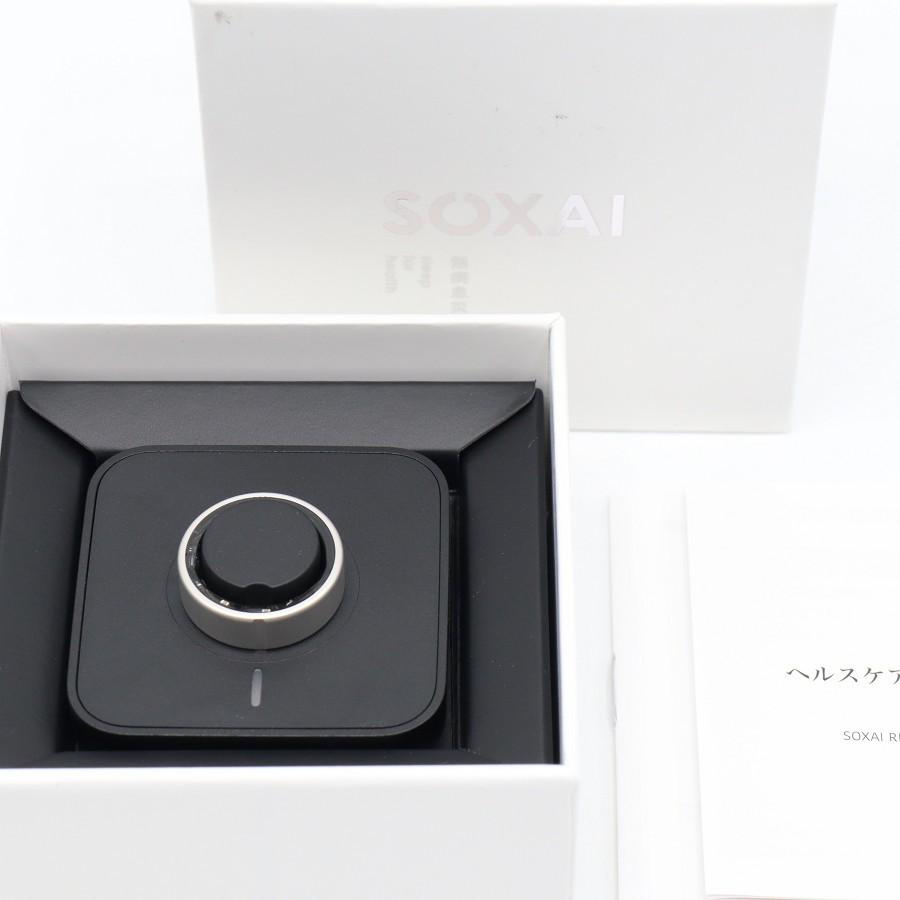 ボーナスストア+5％【美品】SOXAI RING 2 マットシルバー 12号 SOXAIRING2MSL12 スマートリング ソクサイリング 本体 | 
