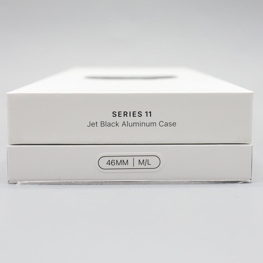 ボーナスストア+5％【新品未開封】Apple Watch Series11 46mm GPS MEW84J/A+MGC54FE/A ジェットブラックアルミニウム/ベールドグレー Nikeスポーツバンド M/L |  | 03