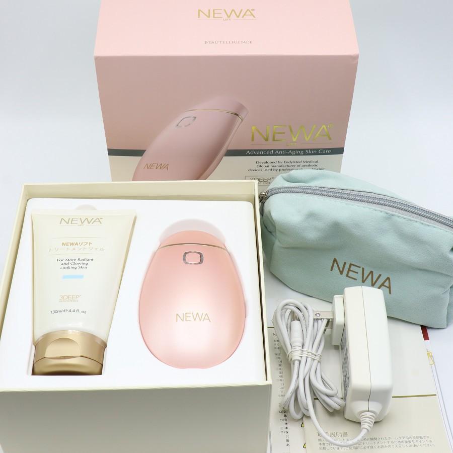 ボーナスストア+5％【美品】ニューアリフト 家庭用サブマイクロ波RF美顔器 パールピンク newaLIFT ビューテリジェンス 本体 | 