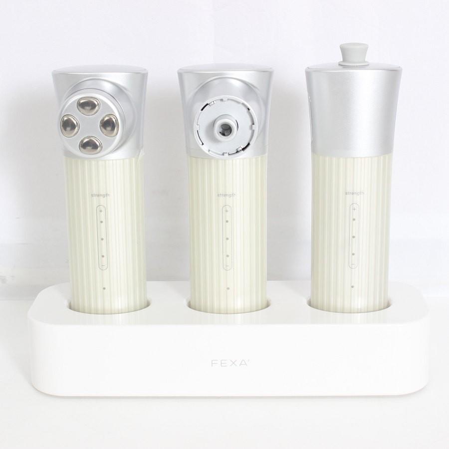 ボーナスストア+5％【美品】ホメオスタイル FEXA' uni フルセット スチームスパ＋エポ＋テスラー＋パッティング＋スタンド フェクサ ユニ 美顔器 本体 |  | 07