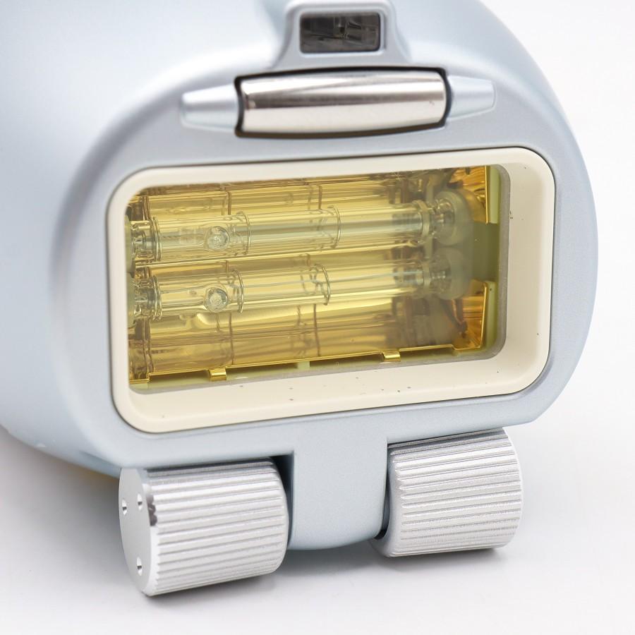 ボーナスストア+5％【美品】ヤーマン レイボーテ Rフラッシュハイパー プロ YJEA1L アイスブルー 家庭用光美容器 脱毛器 本体 |  | 05