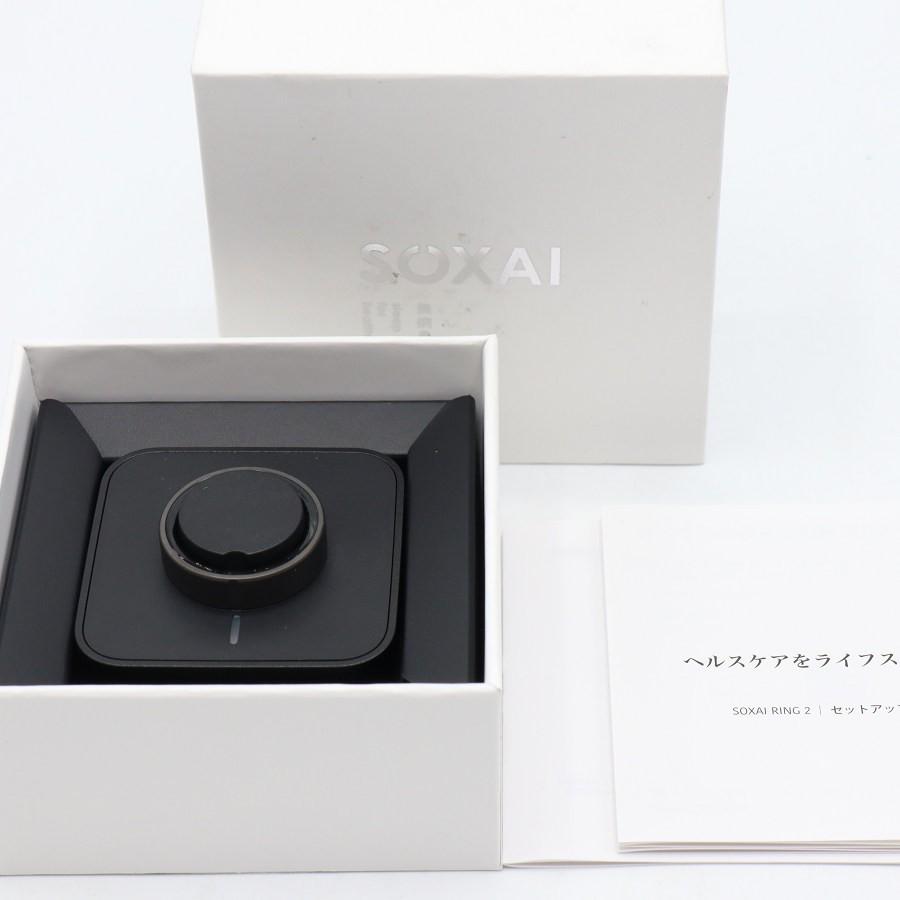 ボーナスストア+5％【美品】SOXAI RING 2 マットブラック 22号 SOXAIRING2MBK22 スマートリング ソクサイリング 本体 | 