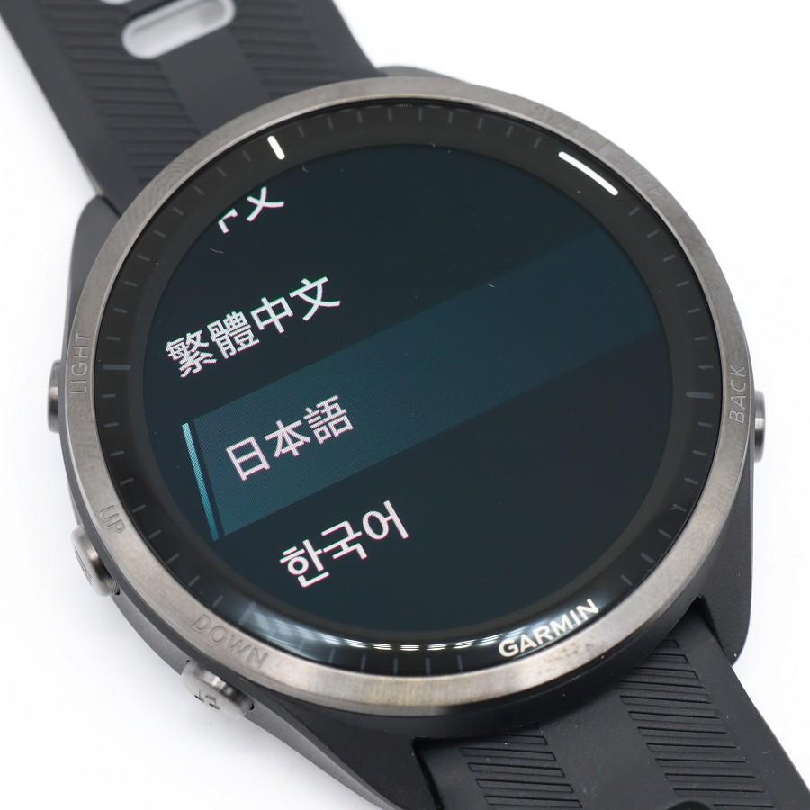 ボーナスストア+5％【美品】GARMIN Forerunner 965 Black 010-02809-60 スマートウォッチ フォアランナー ガーミン 本体 |  | 03
