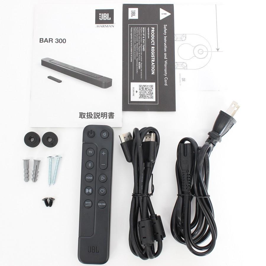 ボーナスストア+5％【美品】JBL BAR 300 JBLBAR300PROBLKJN ブラック サウンドバー DolbyAtmos対応 ジェービーエル 本体 |  | 09