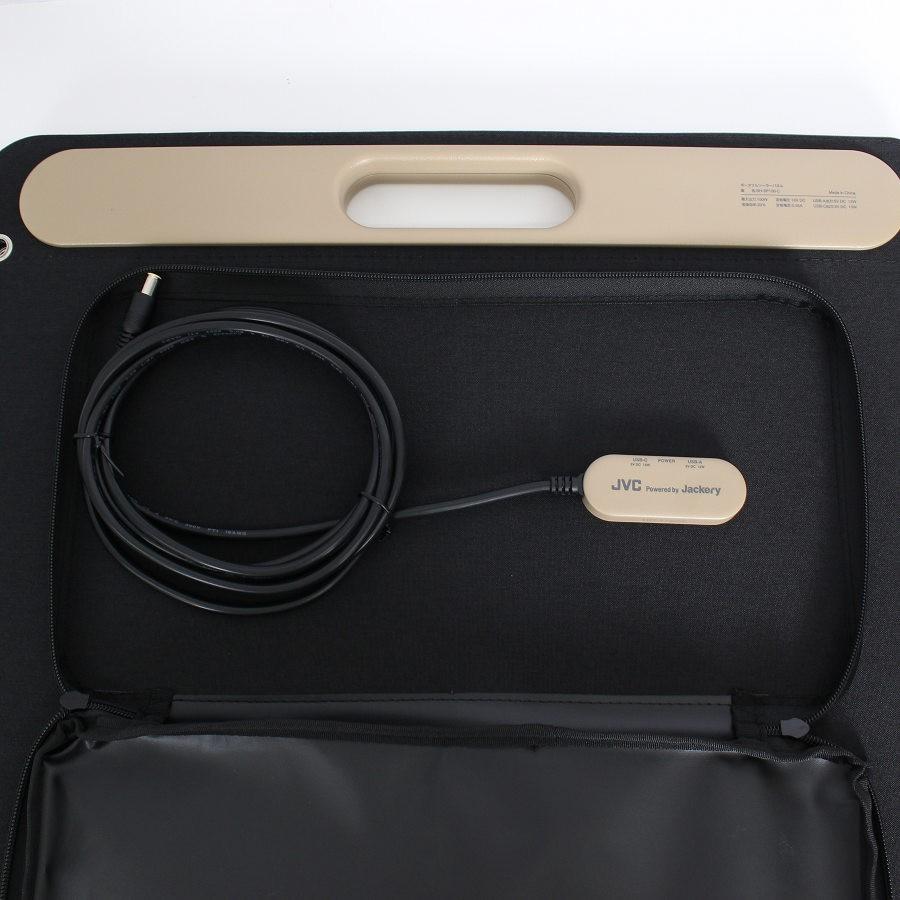 ボーナスストアPlus【美品】JVC ポータブルソーラーパネル BH-SP100-C ポータブル電源 ケンウッド Jackery ジャクリ |  | 04