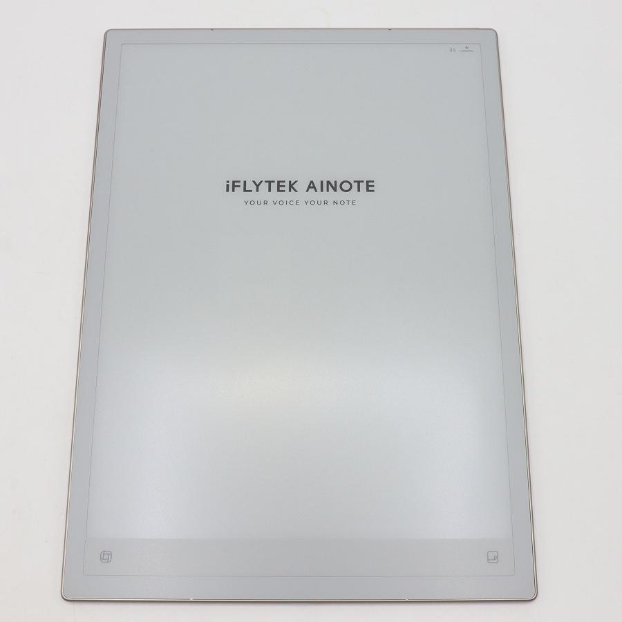ボーナスストアPlus【美品】iFLYTEK AINOTE 2 XF-DX-B311E 電子ペーパータブレット 音声文字起こし 手書きノート アイフライテック 本体 |  | 01