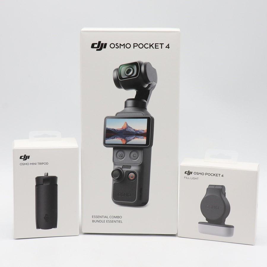 ボーナスストアPlus【美品】DJI Osmo Pocket 4 エッセンシャルコンボ OP4406 アクションカメラ 4K 3軸スタビライザー オズモポケット 本体 |  | 10