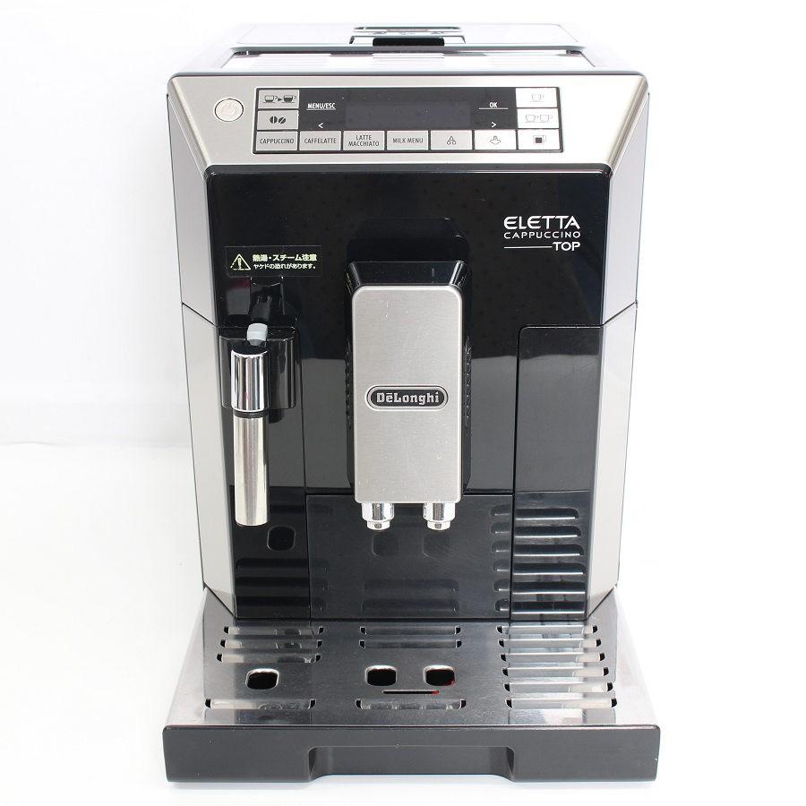 【ボーナスストアPlus】デロンギ エレッタ カプチーノ トップ ECAM45760B ハイエンドモデル コンパクト全自動エスプレッソマシン 本体 |  | 01