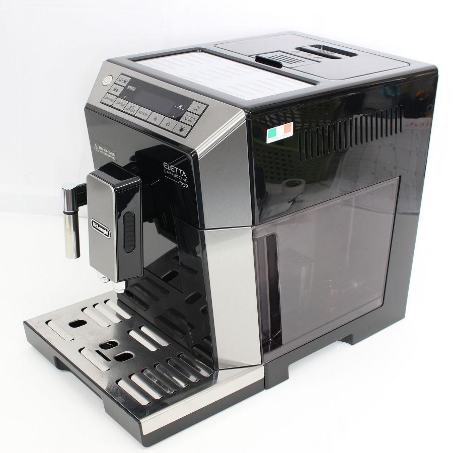 【ボーナスストアPlus】デロンギ エレッタ カプチーノ トップ ECAM45760B ハイエンドモデル コンパクト全自動エスプレッソマシン 本体 |  | 02