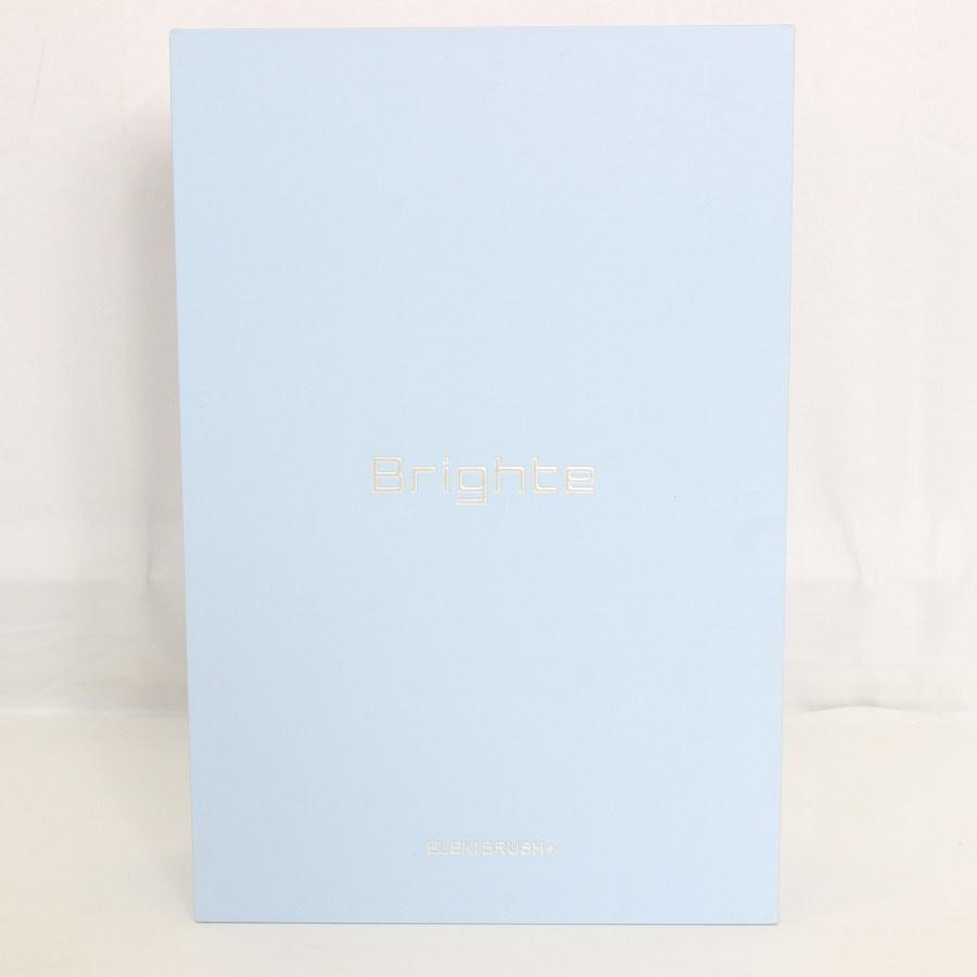 ボーナスストア+5％【美品】Brighte ELEKI BRUSH+ BRT-FSB180LB アイスブルー 美顔器 EMS フェイスケア ブライト エレキブラシ 本体 |  | 10