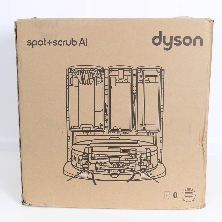 ボーナスストア+5％【新品】Dyson Spot+Scrub Ai RB05 マットブラック/ブルー ロボット掃除機 自動ゴミ捨て機能 ダイソン 本体 |  | 03