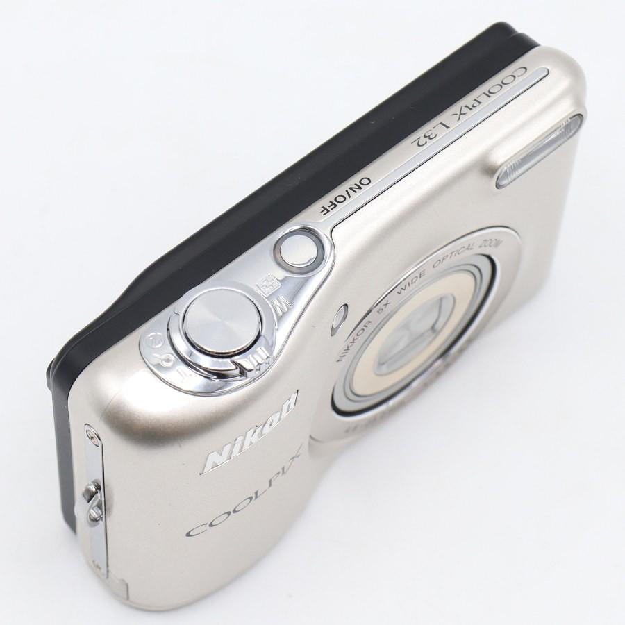 【ボーナスストアPlus】NIKON COOLPIX L32SL シルバー コンパクトデジタルカメラ ニコン デジカメ コンデジ 本体 |  | 03