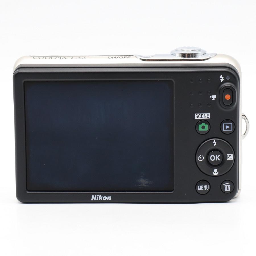 【ボーナスストアPlus】NIKON COOLPIX L32SL シルバー コンパクトデジタルカメラ ニコン デジカメ コンデジ 本体 |  | 04
