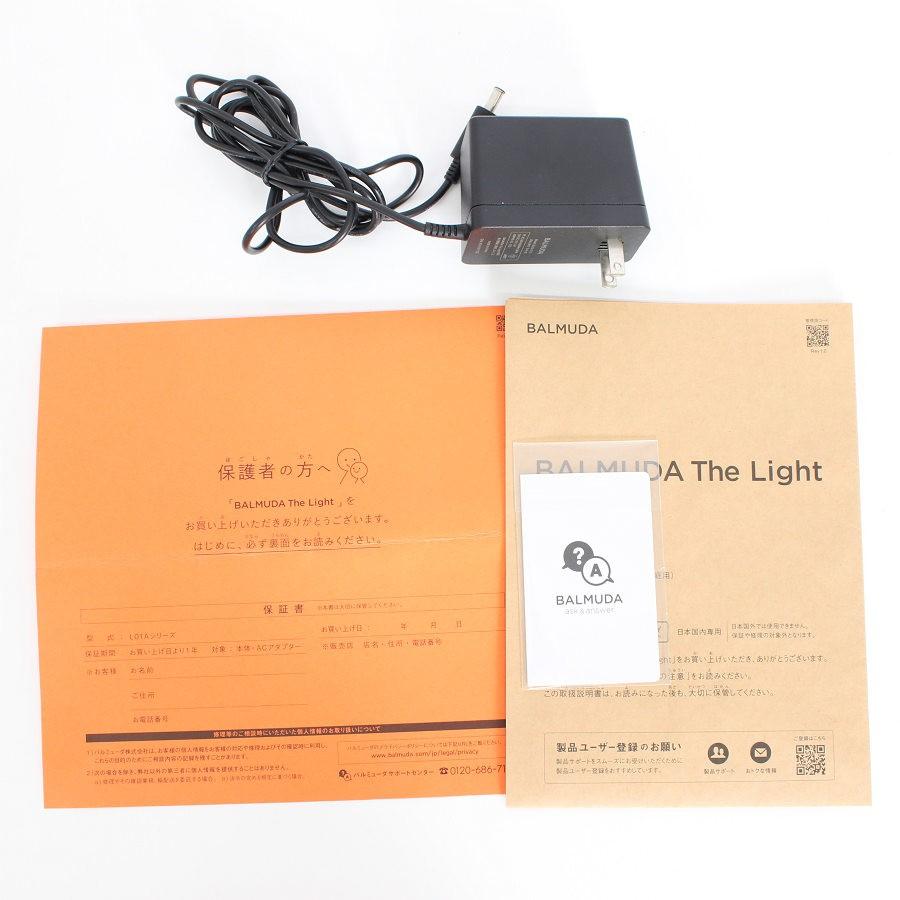 【ボーナスストア+5％】BALMUDA The Light L01A-BK ブラック 太陽光LEDデスクライト バルミューダ ザ・ライト 本体 |  | 10