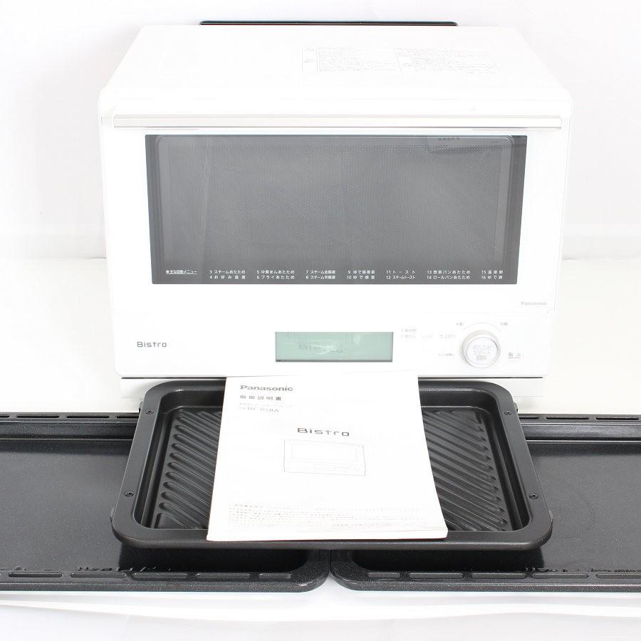【ボーナスストアPlus】パナソニック ビストロ NE-BS8A-W ホワイト スチームオーブンレンジ 30L Bistro Panasonic 本体 | 