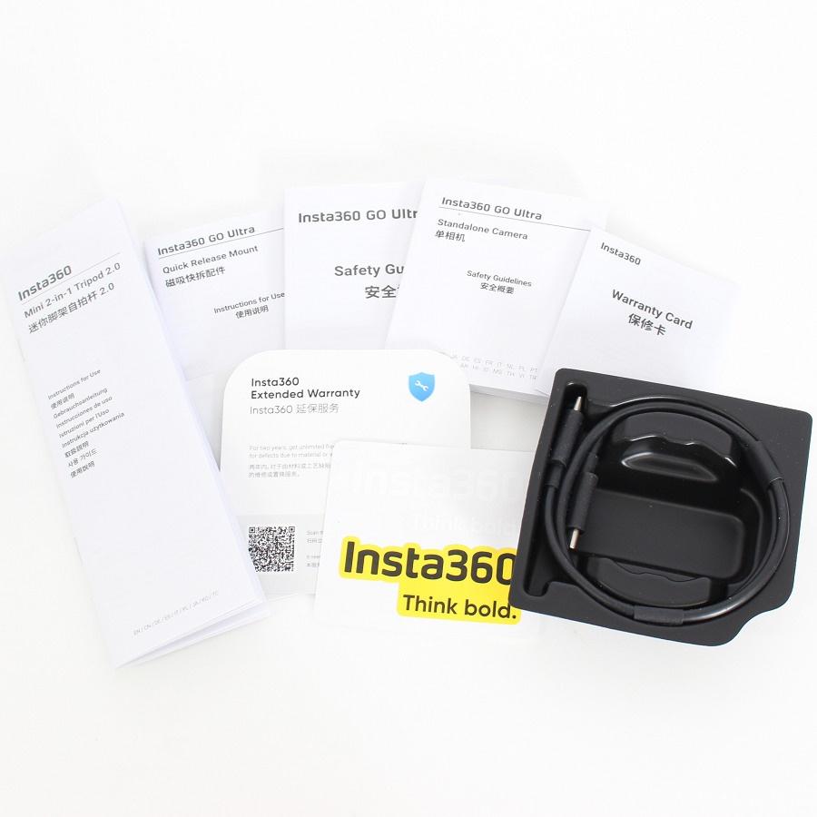 ボーナスストアPlus【美品】Insta360 GO Ultra クリエイターキット CINSABEA-GOUltra06 ミッドナイトブラック インスタサンロクマル 本体 |  | 07