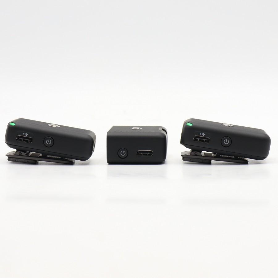 ボーナスストア+5％【美品】DJI Mic MICFCC ワイヤレスマイク トランスミッター×2+レシーバー+充電ケース |  | 07