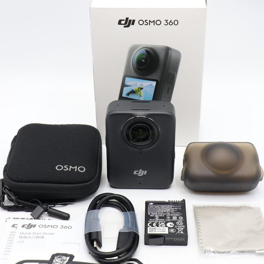 ボーナスストアPlus【美品】DJI Osmo 360 スタンダードコンボ OQA004 360度アクションカメラ 8K ディージェイアイ オズモ 本体 | 