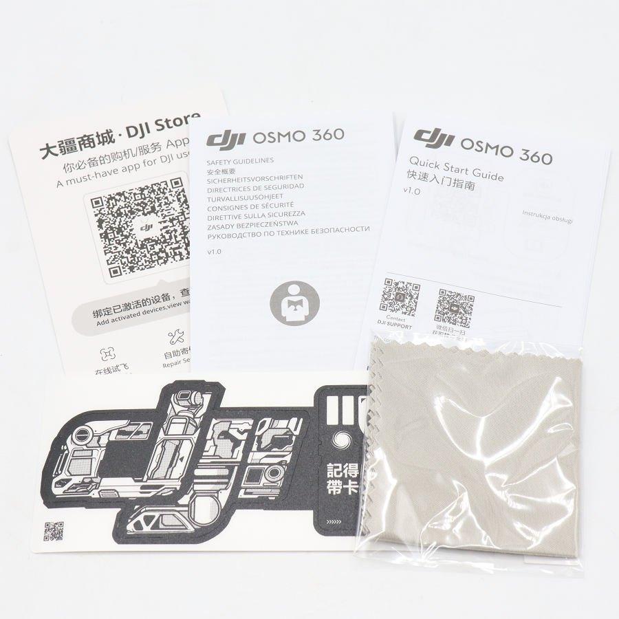 ボーナスストアPlus【美品】DJI Osmo 360 スタンダードコンボ OQA004 360度アクションカメラ 8K ディージェイアイ オズモ 本体 |  | 08