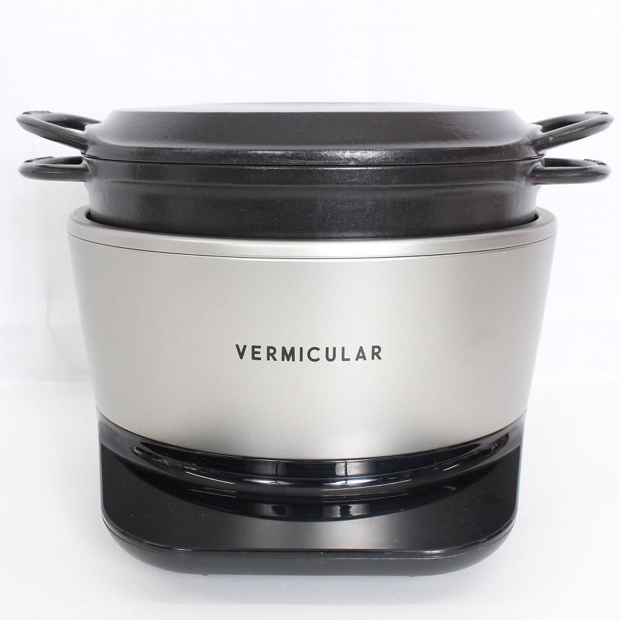 【ボーナスストア+5％】バーミキュラ ライスポット RP23A-SV ソリッドシルバー 5合炊き 炊飯器 Vermicular 本体 |  | 01