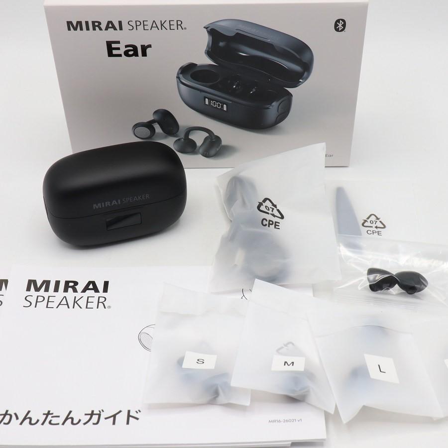 ボーナスストアPlus【美品】MIRAI SPEAKER Ear MSE-MIRAIS01-BLK