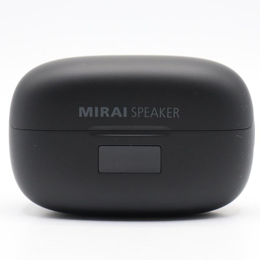 ボーナスストアPlus【美品】MIRAI SPEAKER Ear MSE-MIRAIS01-BLK イヤホン イヤカフ型オープンイヤーブラック ミライスピーカー 本体 |  | 01