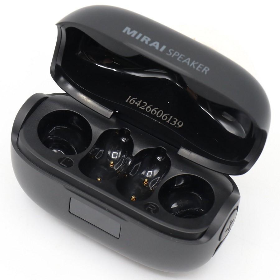 ボーナスストアPlus【美品】MIRAI SPEAKER Ear MSE-MIRAIS01-BLK イヤホン イヤカフ型オープンイヤーブラック ミライスピーカー 本体 |  | 05