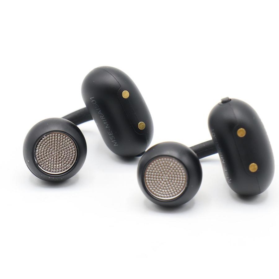 ボーナスストアPlus【美品】MIRAI SPEAKER Ear MSE-MIRAIS01-BLK イヤホン イヤカフ型オープンイヤーブラック ミライスピーカー 本体 |  | 07