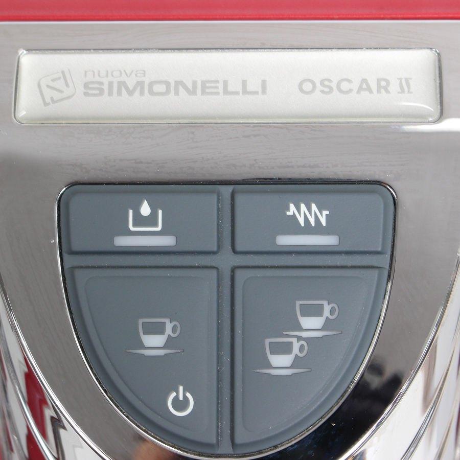 【ボーナスストアPlus】シモネリ オスカーII エスプレッソマシン レッド Nuova Simonelli Oscar2 本体 |  | 11