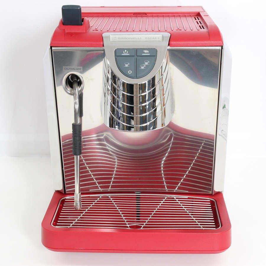 【ボーナスストアPlus】シモネリ オスカーII エスプレッソマシン レッド Nuova Simonelli Oscar2 本体 |  | 01