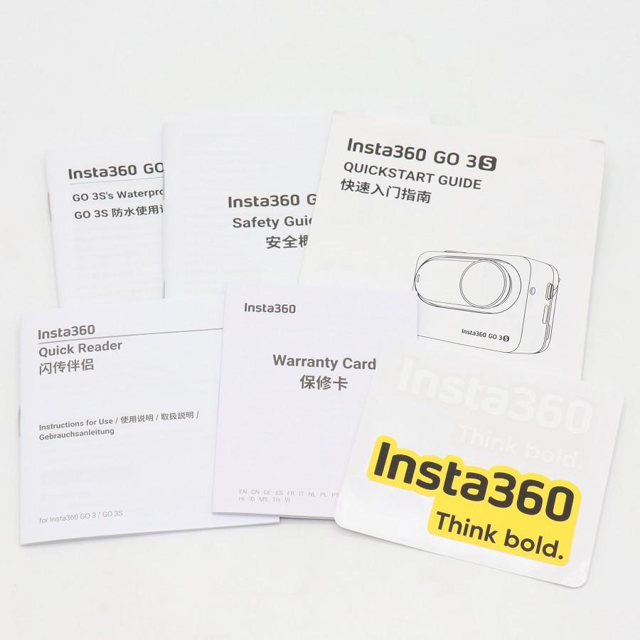 ボーナスストア+5％【美品】Insta360 GO 3S 128GB CINSAATA GO3S13 ブラック アクションカメラ インスタ ゴー 本体 |  | 10