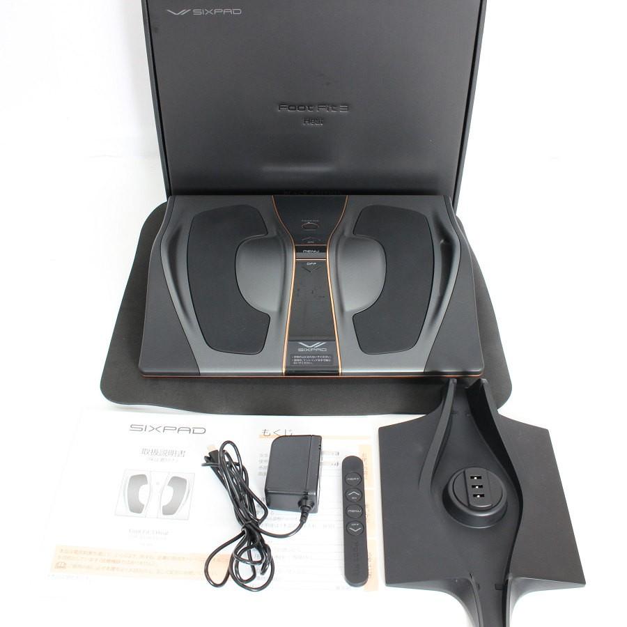 【ボーナスストア+5％】MTG SIXPAD Foot Fit 3 Heat SE-BY-03A ブラック フットフィット 3 ヒート シックスパッド 本体 | 