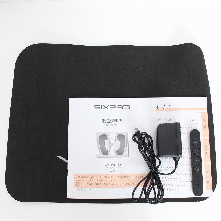 【ボーナスストア+5％】MTG SIXPAD Foot Fit 3 Heat SE-BY-03A ブラック フットフィット 3 ヒート シックスパッド 本体 |  | 09