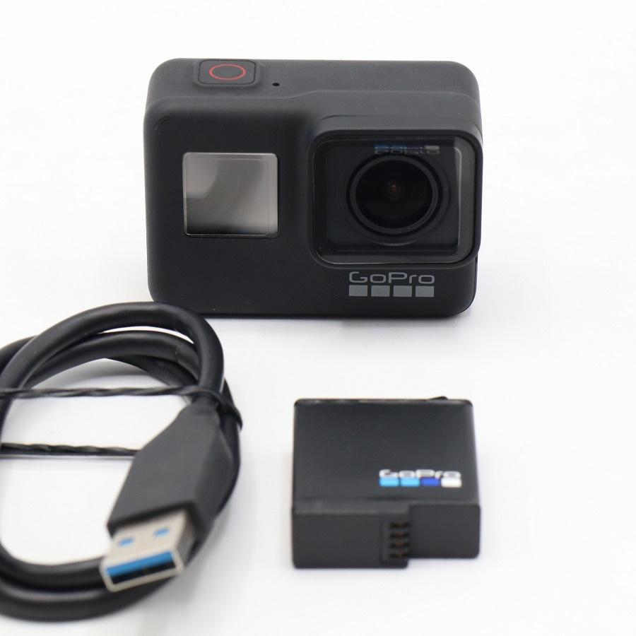 ボーナスストアPlus【美品】GoPro HERO7 BLACK CHDHX-701-FW ブラック ウェアラブル アクションカメラ ゴープロ ヒーロー7 本体 | 
