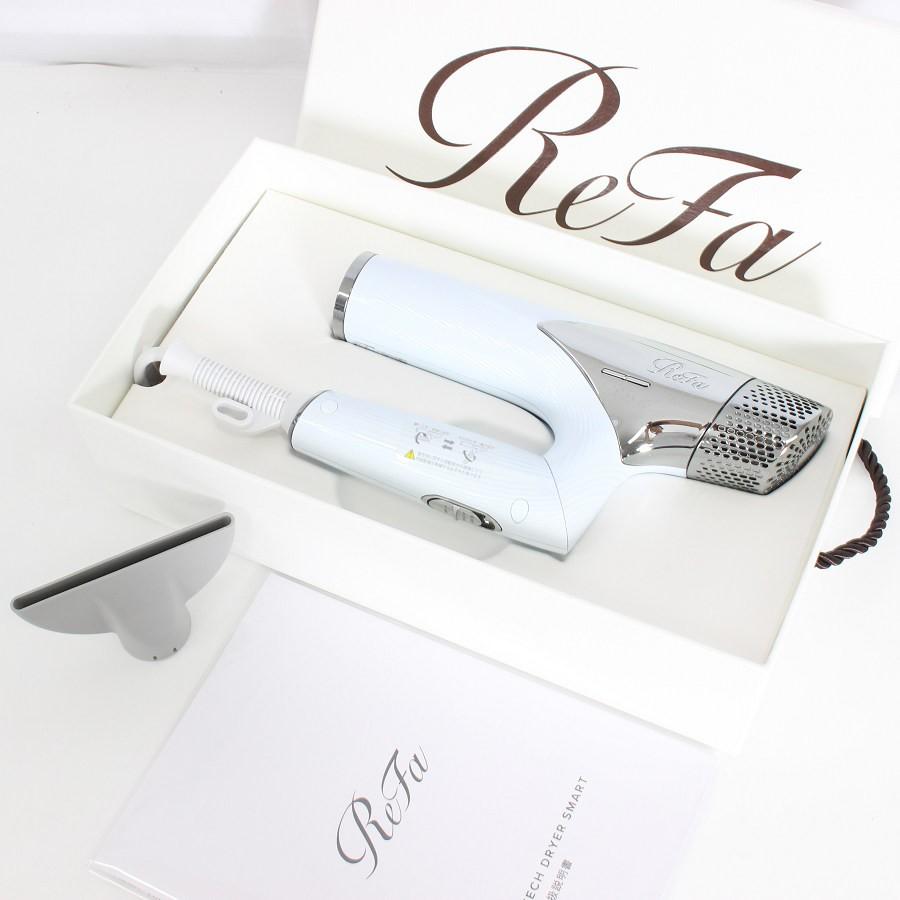 ボーナスストア+5％【美品】MTG ReFa BEAUTECH DRYER SMART RE-AN-02A ホワイト ヘアドライヤー リファビューテック 本体 | 