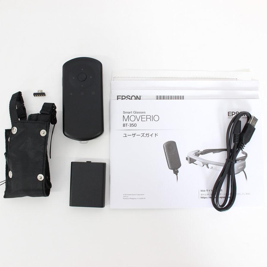 ボーナスストア+5％【美品】エプソン MOVERIO BT-350 スマートグラス モベリオ EPSON 本体 |  | 08
