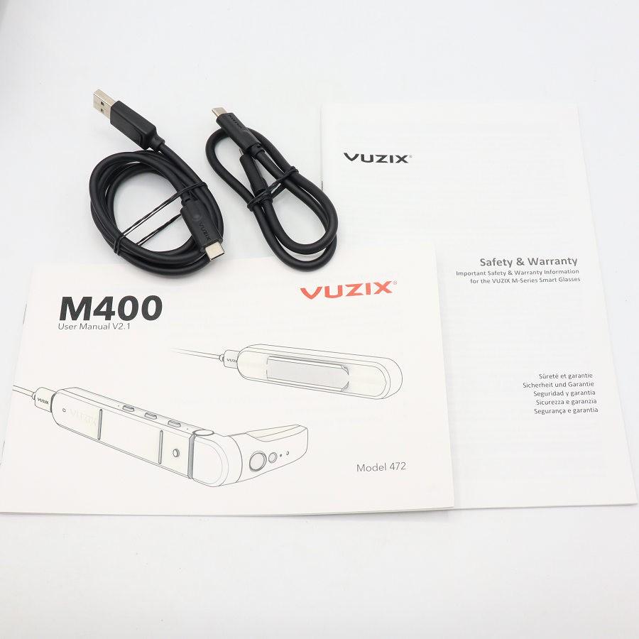 ボーナスストア+5％【美品】VUZIX M400 スマートグラス 750mAhバッテリー付属 有機ELディスプレイ ビュージックス 本体 |  | 10