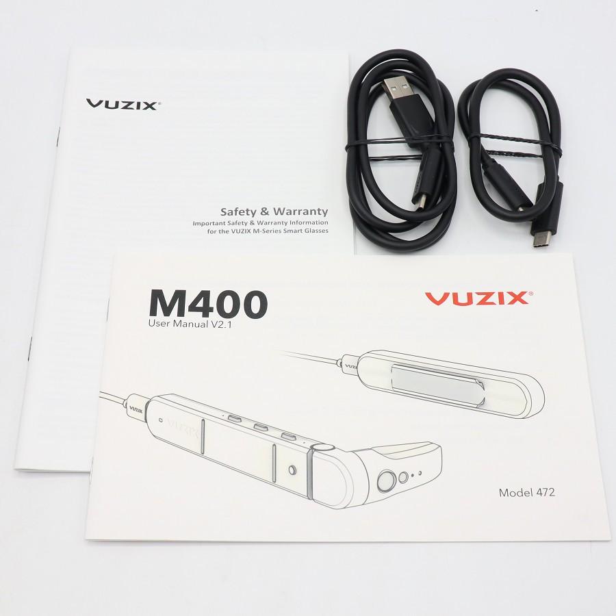 ボーナスストア+5％【美品】VUZIX M400 スマートグラス 750mAhバッテリー付属 有機ELディスプレイ ビュージックス 本体 |  | 09