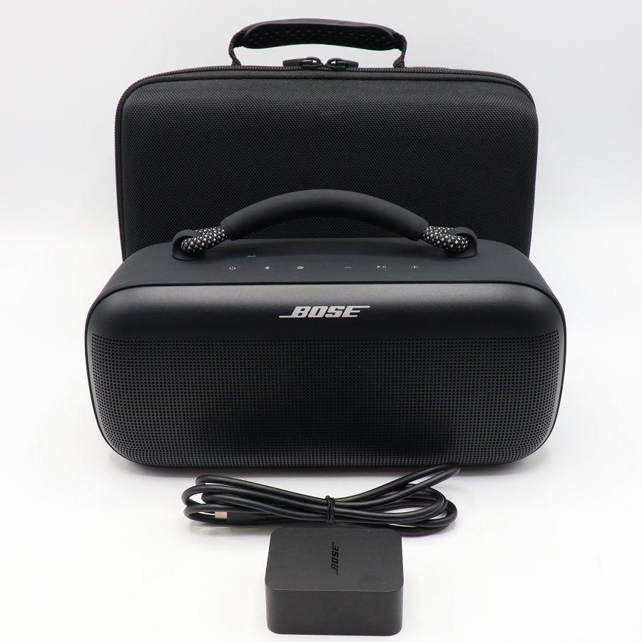 【ボーナスストア+5％】BOSE SoundLink Max Portable Speaker ブラック ワイヤレスポータブルスピーカー ボーズ 本体 | 