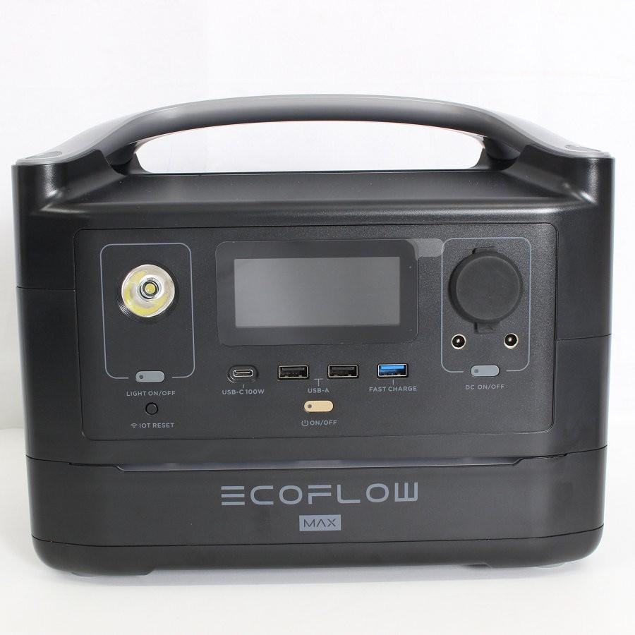 ボーナスストア+5％【美品】EcoFlow RIVER 600 Max EFRIVER600MAX-JP EF4 MAX 576Wh ポータブル電源 エコフローリバーマックス 本体 |  | 01