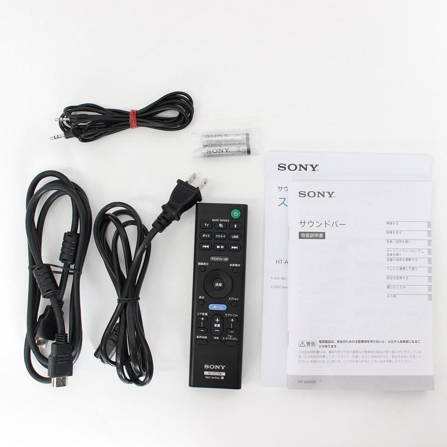 ボーナスストア+5％【美品】SONY HT-A3000 サウンドバー ホームシアターシステム スピーカー ソニー 本体 |  | 09
