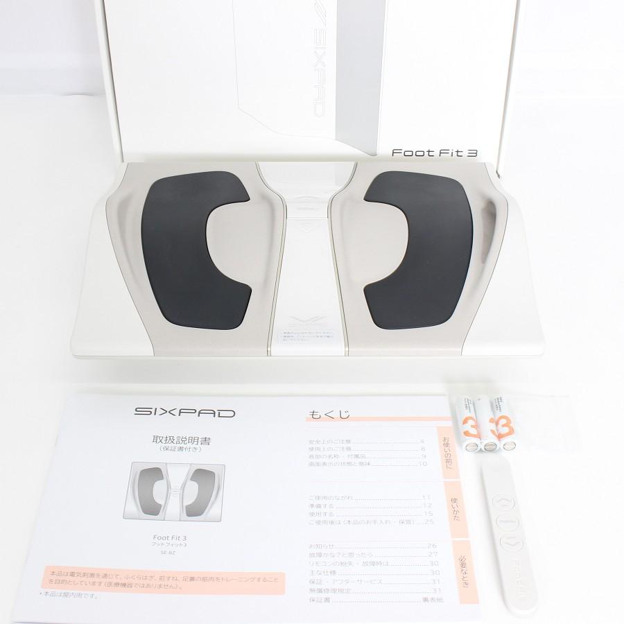 ボーナスストア+5％【美品】MTG SIXPAD Foot Fit 3 SE-BZ-02A ホワイト フットフィット 3 シックスパッド 本体 | 