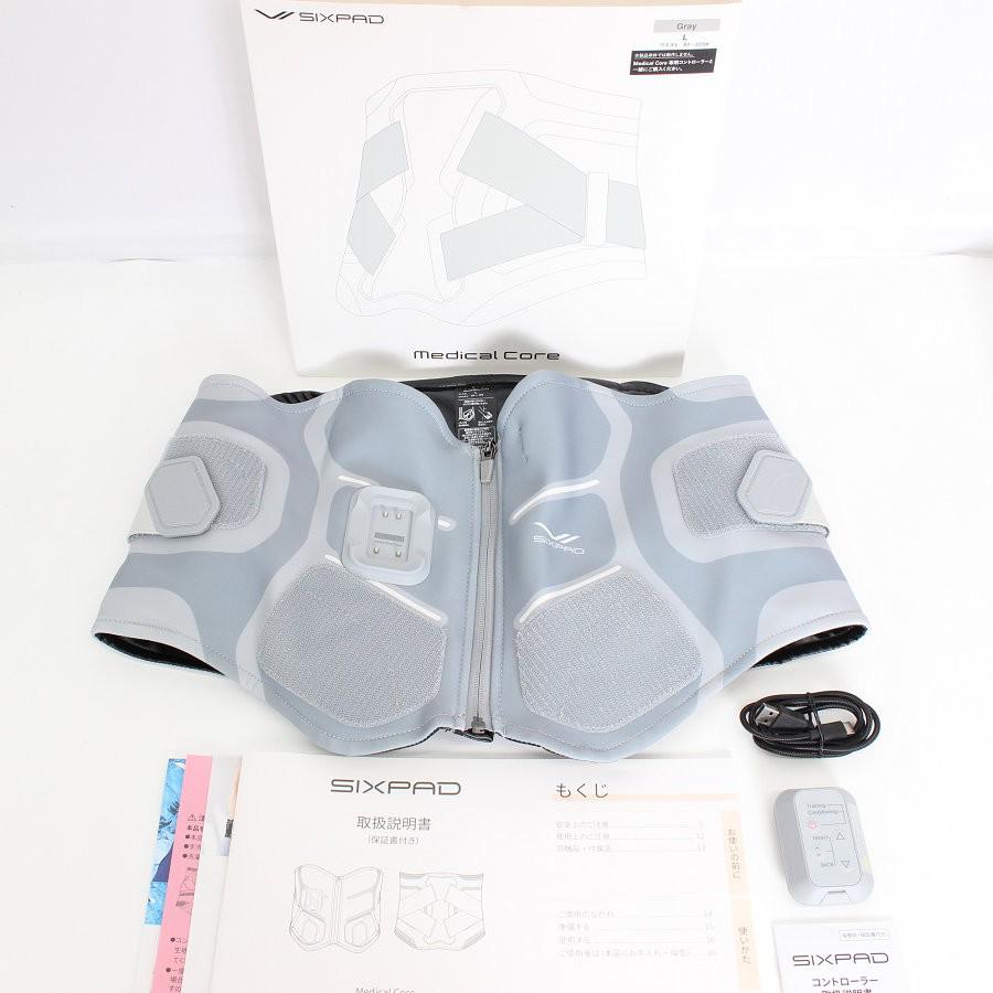 ボーナスストア+5％【美品】MTG SIXPAD Medical Core SE-CG-14C-L グレー コントローラー付 シックスパッド メディカルコア 本体 | 