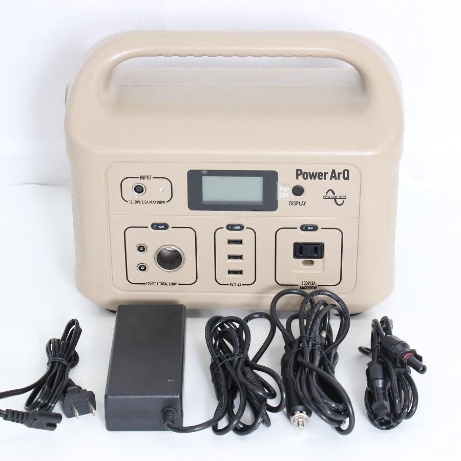 ボーナスストア+5％【美品】SmartTap PowerArQ 008601C-JPN-TN コヨーテタン 626Wh ポータブル電源 スマートタップ パワーアーク 蓄電池 大容量 非常用電源 本体 | 