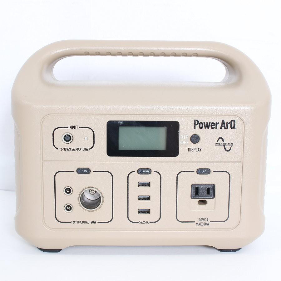 ボーナスストア+5％【美品】SmartTap PowerArQ 008601C-JPN-TN コヨーテタン 626Wh ポータブル電源 スマートタップ パワーアーク 蓄電池 大容量 非常用電源 本体 |  | 01