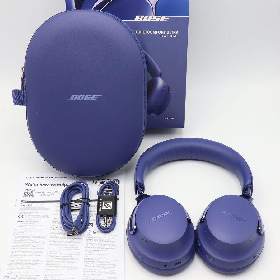 ボーナスストアPlus【美品】BOSE QuietComfort Ultra Headphones 第2世代 ミッドナイトバイオレット ワイヤレスヘッドホン ノイズキャンセリング ボーズ 本体 | 