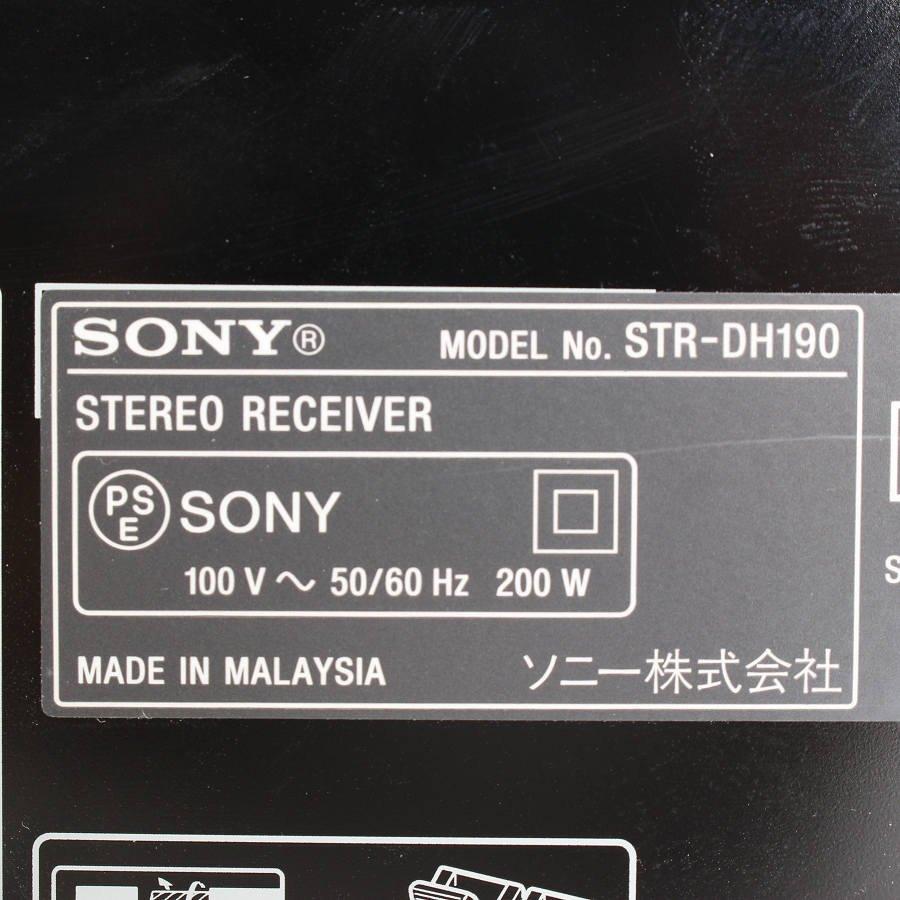 ボーナスストア+5％【美品】SONY STR-DH190 ステレオアンプ ソニー 本体 |  | 04